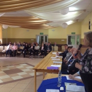 Spotkanie szkoleniowo â informacyjne dla beneficjentĂłw